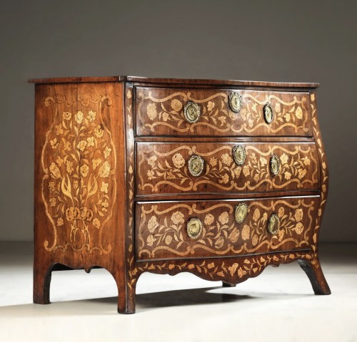 Dutch Floral Commode, XVIII Century  - 