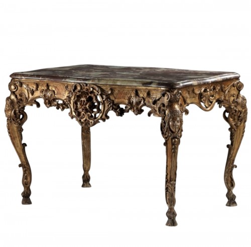 Fine 19th century gilt wood centre table