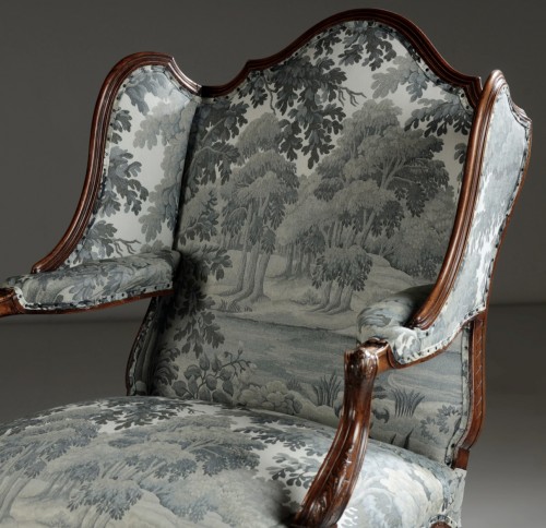 Fauteuil bergère et tabouret, vers 1880 - Sièges Style Napoléon III