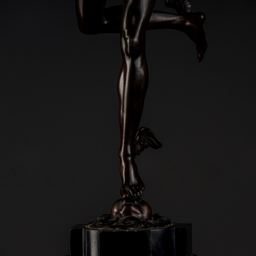 Sculpture  - A 19th Century Bronze of Mercury 