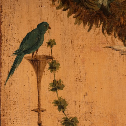 Antiquités - A Set of Four, 19th Century Painted Panels 