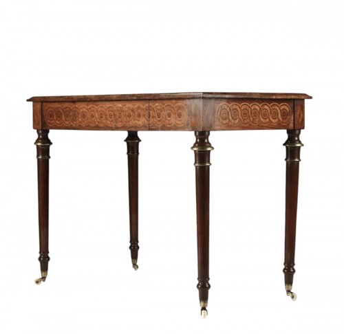 Louis xv style marquetry desk , circa1890