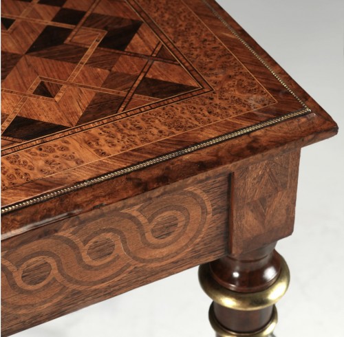 Mobilier Bureau et Secrétaire - Table bureau en marqueterie vers 1890