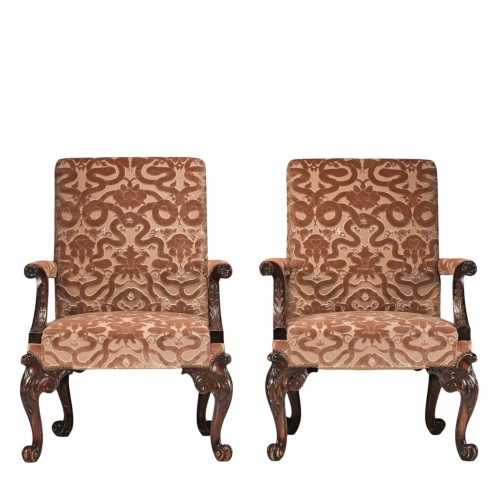 Gainsborough armchairs circa 1900