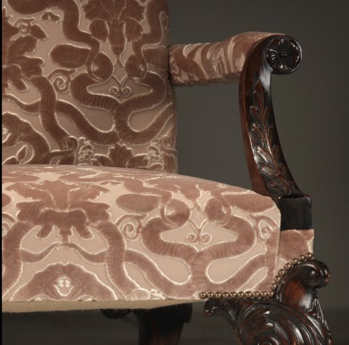 Gainsborough armchairs circa 1900 - 