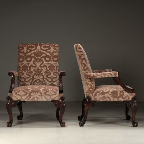  - Gainsborough armchairs circa 1900