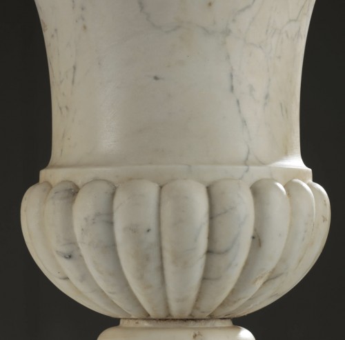  - A Pair of Marble Urns, circa 1800