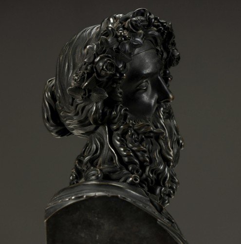 A Bronze Bust of Uranus Circa 1850 - 