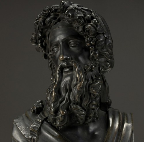 19th century - A Bronze Bust of Uranus Circa 1850