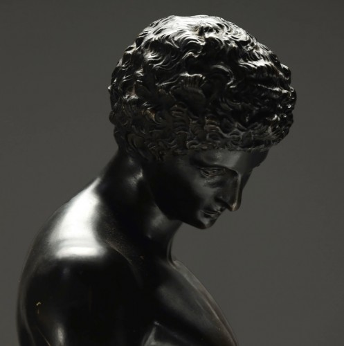  - A 19th Century grand tour bronze of The Capitoline Antinous