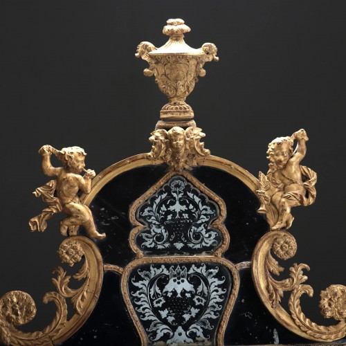 Miroir suédois vers 1680 - Vagabond Antiques