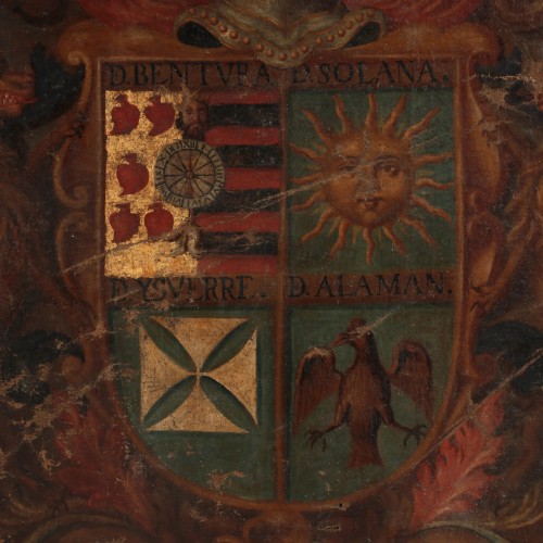 Tableaux et dessins  - Blason du 19e siècle