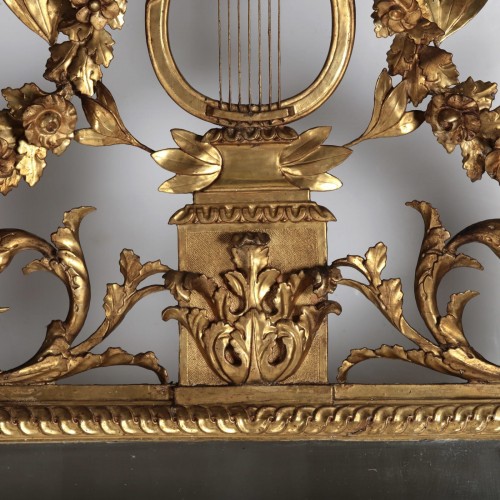 Miroirs, Trumeaux  - Grand Miroir Néo-Classique, vers 1790