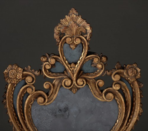 Miroirs, Trumeaux  - Paire de miroirs italiens, vers 1800