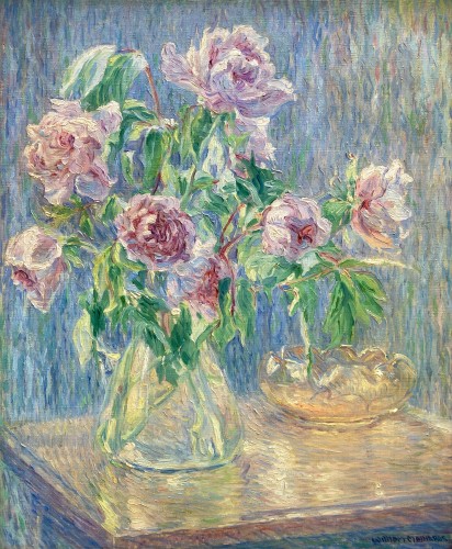 William Malherbe (1884 - 1951) - Bouquet de fleurs - Valentina Safarian Fine Art