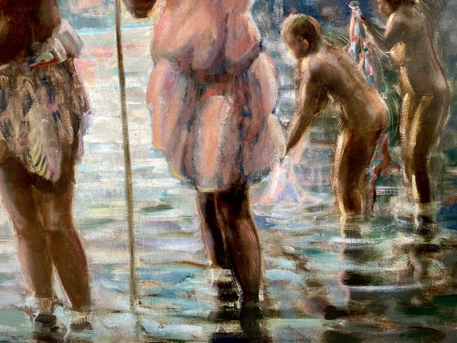 Antiquités - André Hallet (1890 – 1959) - Les Porteuses d'eau