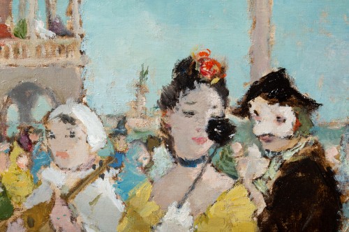  Dietz Edzard (bremen 1893 – 1963 Paris) - Carnival in Venice - 50