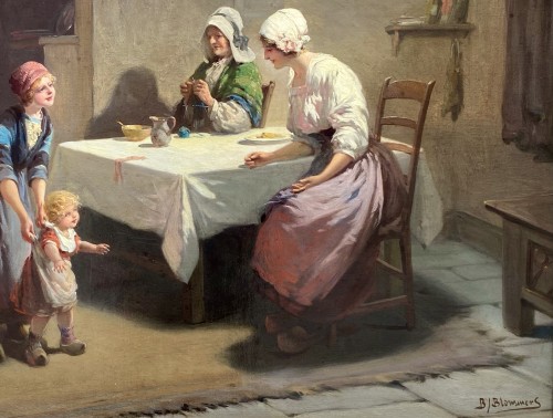 Bernard J. Blommers (1845  – 1914) - The First Steps - 