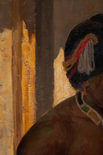 Antiquités - Alfred Richard Martin (1871 – 1939) - Portrait Of A Zulu Girl