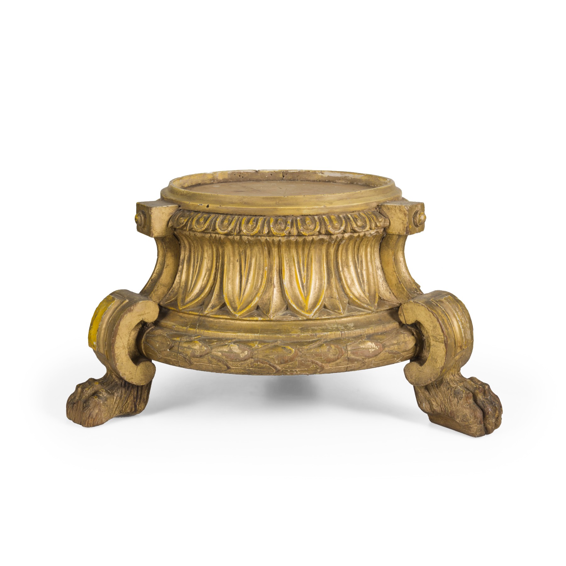 Socle en bois sculpté et doré XVIIIe siècle - N.86849