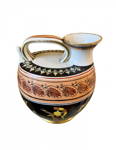 Rare and large Greek-style coffee pot