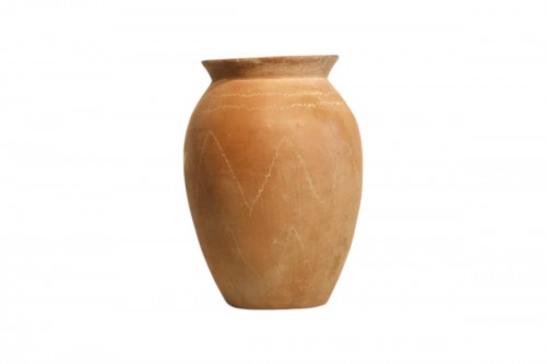 Central Asian neolithic polished earthenware jar