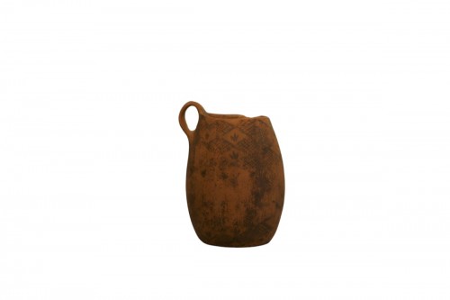 Neolithic earthenware handled cup in a "beer mug" form