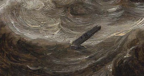 17th century - Julius Porcellis (1610 - 1645) - Ships in a Turbulent Sea 