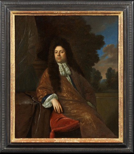 Reinier de La Haye (c.1640-après 1695) - Portrait d'un Gentilhomme 