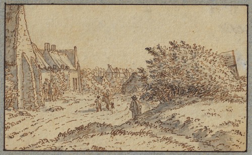 Josua de Grave (1643–1712) - Vue d'un Village