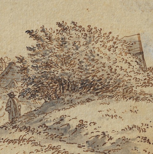 XVIIe siècle - Josua de Grave (1643–1712) - Vue d'un Village