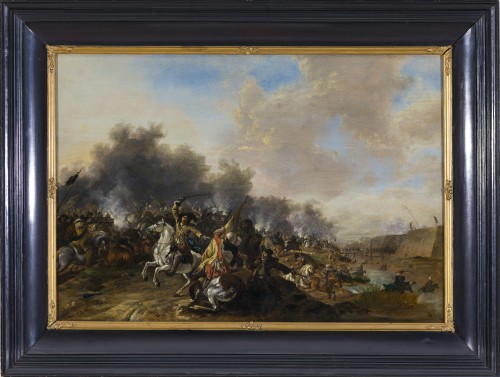 Dirck Stoop (1618–1681) - Choc de cavalerie