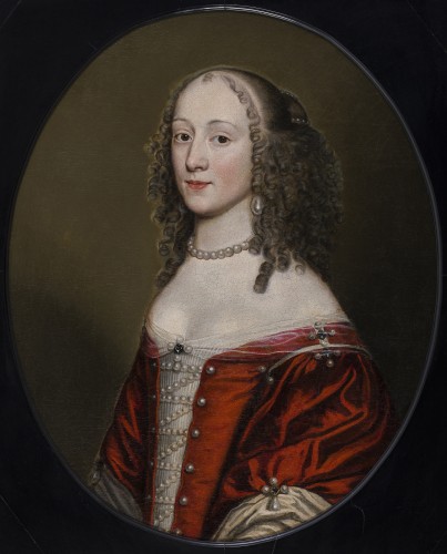 Jan Jansz Westerbaen I (c.1600–1686) - Portrait of a Lady - Paintings & Drawings Style Louis XIV