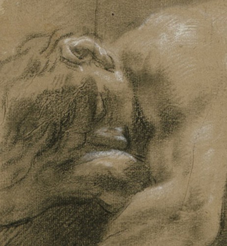 Tableaux et dessins Dessin, Aquarelle & Pastel - Filippo Pedrini (1763–1856) - Académie d'un nu masculin 
