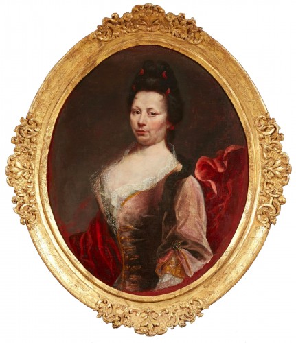 Portrait d'une Dame de qualité - Italie 18e siècle