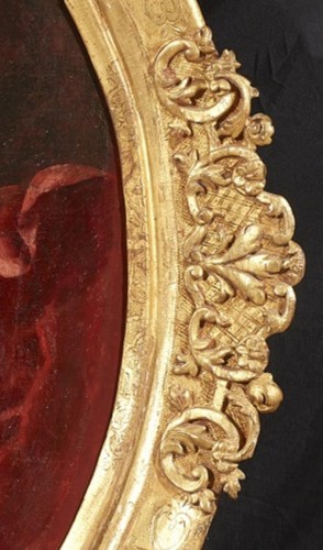 Portrait d'une Dame de qualité - Italie 18e siècle - White Rose Fine Art