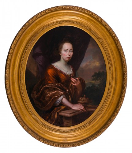 Arnold Houbraken (1660–1719) - Portrait de Dame