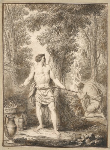 Louis Fabritius Dubourg (1693-1775) Caïn and Abel 