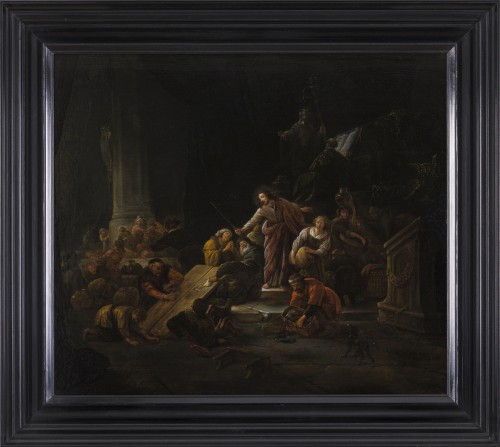 Jacob de Wet I (c.1610–c.1675) - Christ and Money Lenders