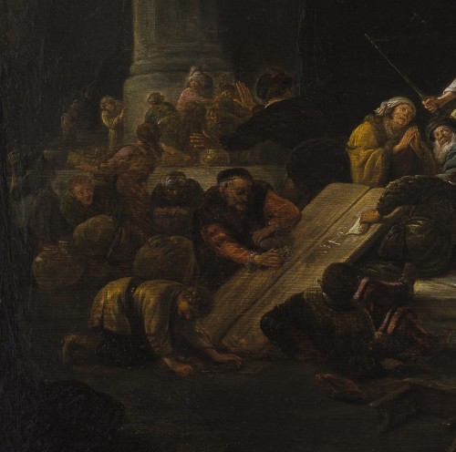 Jacob de Wet I (c.1610–c.1675) - Christ and Money Lenders - 