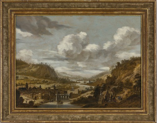 Dirck Verhaert (c.1610–c.1680) Paysage panoramique