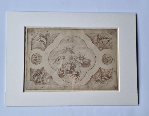  - Matthaus Terwesten (1670–1757) - Dessin pour un Plafond