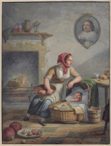 Pieter Fontijn (1773–1839) - Scène d'intérieur 