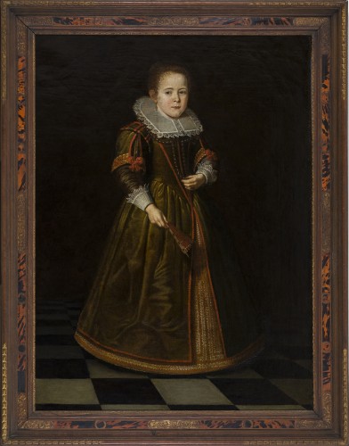 Portrait d'une jeune fille, attribué à Cornelis de Vos (c.1584 – 1651)