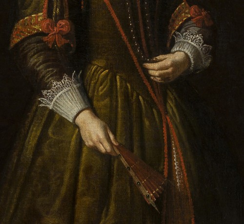 17th century - Portrait of a Girl, attributed to Cornelis de Vos (c.1584 – 1651)