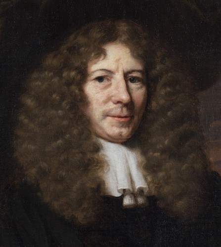 Paintings & Drawings  -  Nicolaes Maes (1634-1693) Portrait of a Man 