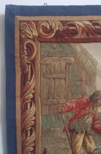 Tapestry & Carpet  - 18th Century “Picture” Tapestry after David Teniers 86 x 72 Cm